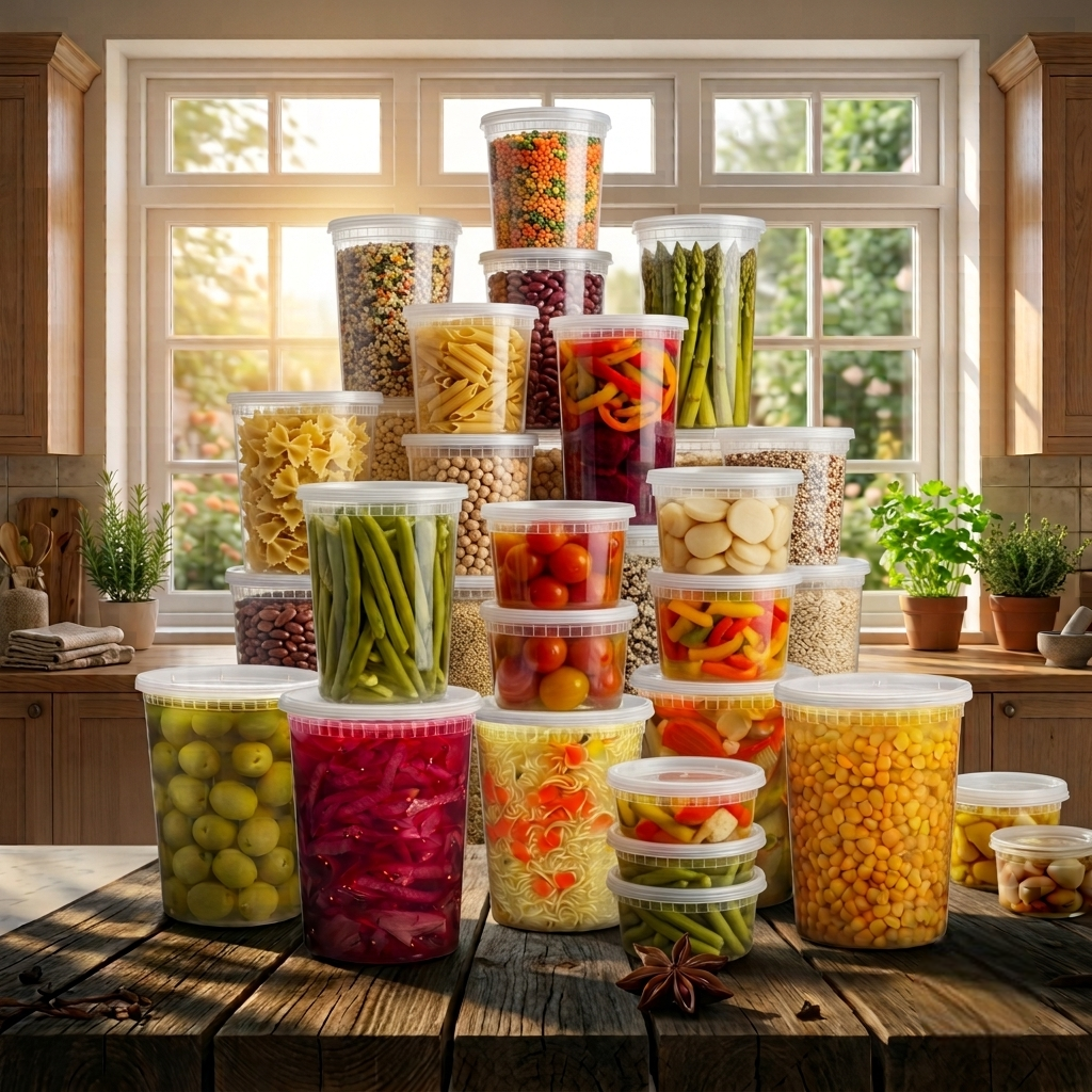airtight jars with lids 