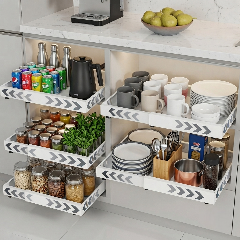 pull out cabinet organizer
