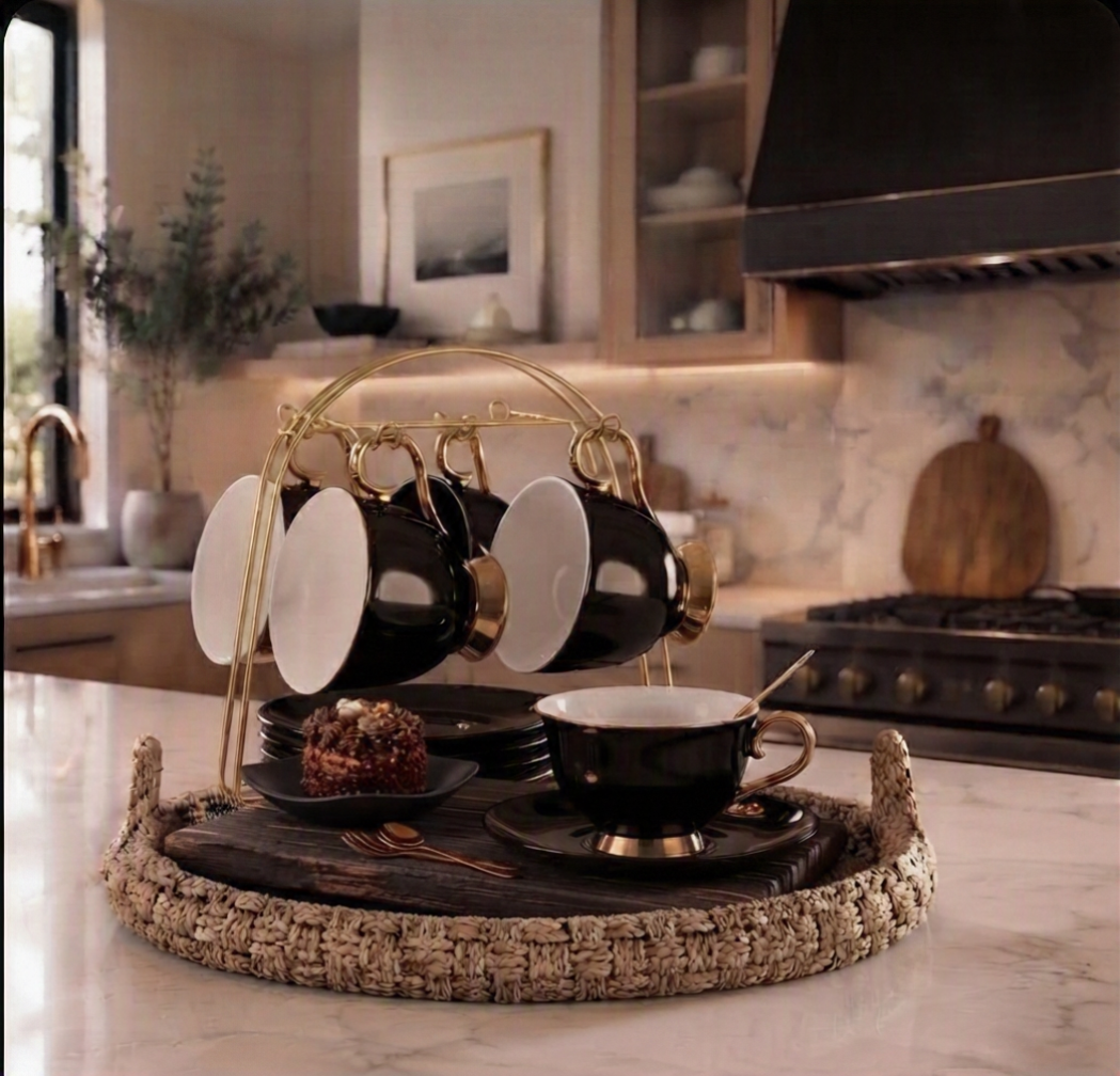 procelain tea set