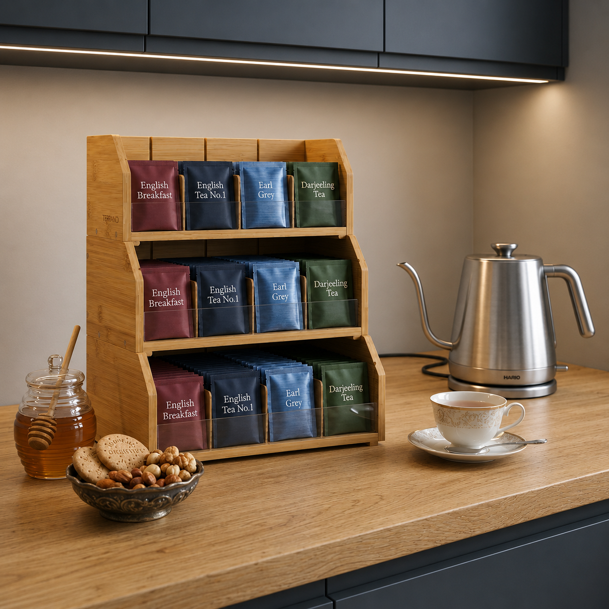 tea bag organizer